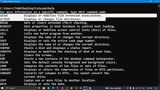 BEST CMD COMMANDS MUST KNOW WINDOWS 10 [upl. by Anauqcaj]