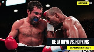 FULL FIGHT  Oscar De La Hoya vs Bernard Hopkins DAZN REWIND [upl. by Belen393]