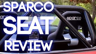 Review Sparco Racing Seat Sprint V [upl. by Cressi760]