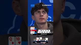 MAIN EVENT WINNING HAND  888Poker Main Event  888poker Shorts [upl. by Annabella837]