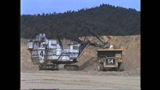 Marion 204M shovel very rarewmv [upl. by Ahsele]