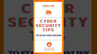 Telecraft  Cyber Security Tips [upl. by Adamo]