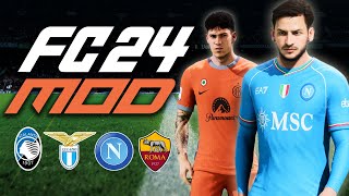 MAGLIE e LICENZE UFFICIALI su EA SPORTS FC 24  Tutorial Mod Title Update 5 [upl. by Glogau]