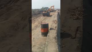 Seawall construction shortvideo [upl. by Adamson]