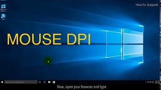 How To Check Mouse DPI Tutorial [upl. by Acima]