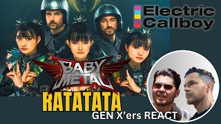 GEN Xers REACT  Babymetal amp Electric Callboy  Ratatata [upl. by Larentia]