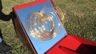 Original Yaacov Agam Kinetic Art Sculpture Moving Beating Heart [upl. by Urbannal998]