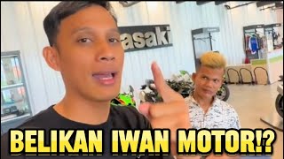 BELIKAN IWAN MOTOR GAK BAHAYA TA [upl. by Aiksa]