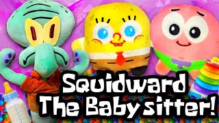 Squidward The Babysitter  Spongebob and Friends [upl. by Anwahsal66]