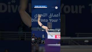 Olympic Champion Cao Yuan with an excellent dive at the World Aquatics Championships diving [upl. by Adrien695]