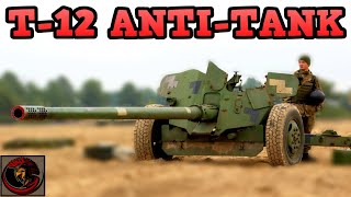 The Russian T12 Antitank Gun  100mm SMOOTHBORE SNIPER [upl. by Capone]