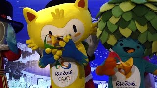 Melhores Momentos  Mascotes Olímpico e Paralímpico Rio2016 [upl. by Westbrooke]