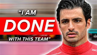 IT HAPPENED Sainz LEAVING Ferrari [upl. by Winston]