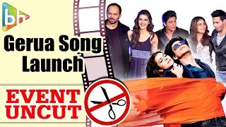 Gerua Lyrics  DilWale  Shahrukh Khan Kajol  Arijit Singh Antara Mitra Pritam [upl. by Remlap]