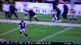 Joe Flacco after Denver pick 6 [upl. by Monsour396]