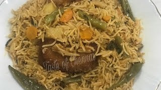 Vegetable Biryani Muslim Style In Tamil  Vegetable Biryani In Tamil  Delicious Veg Biryani Recipe [upl. by Medorra419]