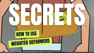 How to Use Weighted 🏋️‍♂️ Deformers in Toonboom Harmony [upl. by Vittoria47]