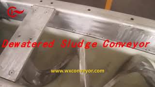 Dewatered Sludge Conveyor [upl. by Eciram]