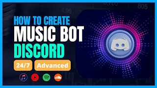 HOW TO CREATE A DISCORD MUSIC BOT 2024  FULL GUIDE  FREE HOSTING [upl. by Notse991]