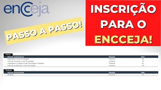 VEJA COMO FAZER A INSCRIÇÃO PARA O ENCCEJA 2023 PASSO A PASSO [upl. by Brookhouse]