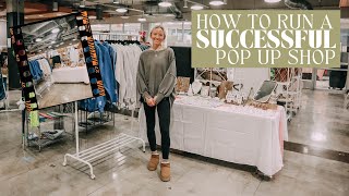 10 Tips for a Successful Pop Up Shop  Small Business Tips [upl. by Marita205]