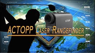 ACTOPP Laser Rangefinder  Golf Distance Finder Rangefinder for Hunting [upl. by Kinemod91]