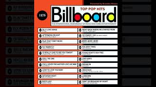 Billboard Top Pop Hits  1976 Audio Clips [upl. by Kitrak681]