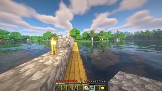 Playing Minecraft Java 121 Optimized and with Shaders [upl. by Imeaj]