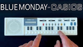 Blue Monday on Vintage Casio Instruments [upl. by Oibirot571]