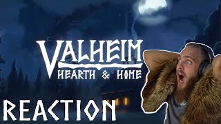 Valheim Hearth amp Home Cinematic Trailer REACTION [upl. by Jonas937]