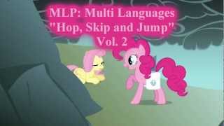 MLP FiM  Hop Skip and Jump  Multi Language Vol 2 [upl. by Nauqat]