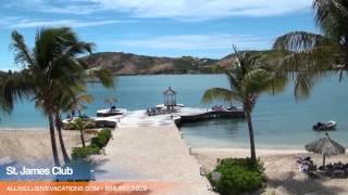 Inside the St James Club in Antigua — All Inclusive Vacation [upl. by Edals]