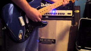 Fender Strat with Billy Corgan Dimarzios into Diezel Herbert Zoom Q2HD [upl. by Thorpe]