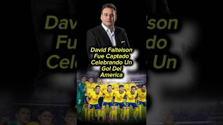 Captan a Faitelson festejando gol del america [upl. by Tucker]