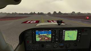 Beginners guide to operating the G1000 and flying a route in the C172 in Microsoft Flight Simulator [upl. by Dougherty]