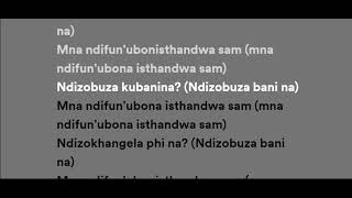 zahara georgy incwadencane lyrics [upl. by Yenterb588]