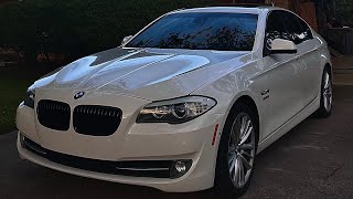 2011 BMW 550i muffler delete [upl. by Frazier]