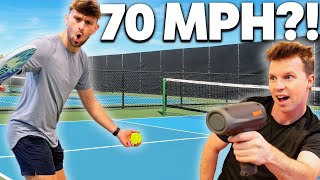 How Fast Can You Serve a Pickleball [upl. by Goff]