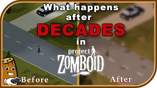 I Left it Running at 1000x speed for a week How Much Changed  Time Travel in Project Zomboid [upl. by Grevera]