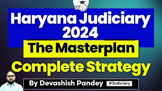 Haryana Judiciary 2024 Syllabus and Vacancy Details  Judiciary Exam Preparation [upl. by Strenta991]