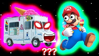 6 Mario amp Ice Cream Truck Help Mario Sound Variations in 44 Seconds [upl. by Naillimxam]