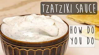 How to Make Authentic Tzatziki Sauce for Chicken Shawarma 🥙 [upl. by Peggir829]