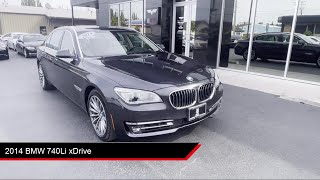 2014 BMW 740Li xDrive Whatcom Seattle snohomish Tacoma scagit [upl. by Oznecniv]