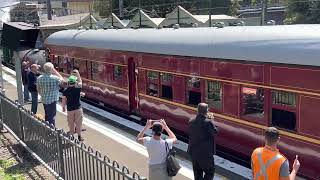 3801 pulls 6E65 with 8649 at Waverton [upl. by Otto]