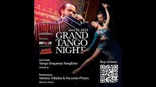 TangEsta  Tanguera at Grand Tango Night Live at Almayt Kazakhstan [upl. by Audras]