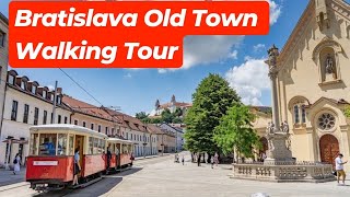 Bratislava Old Town Walking Tour  Old Town Bratislava [upl. by Iduj]