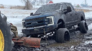 Mudding the 100000 F350 Until it’s Ruined [upl. by Boylan]