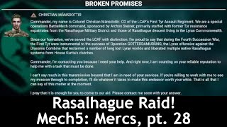 Rasalhague Raid Lets Play MechWarrior 5 Mercs part 28 [upl. by Downing]