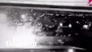 Qassem Suleimani moment Iranian general killed by US strike reportedly caught on CCTV [upl. by Redvers]