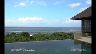 Room Tour of Ocean Pool Villa at Komaneka Keramas Beach [upl. by Assiralc]